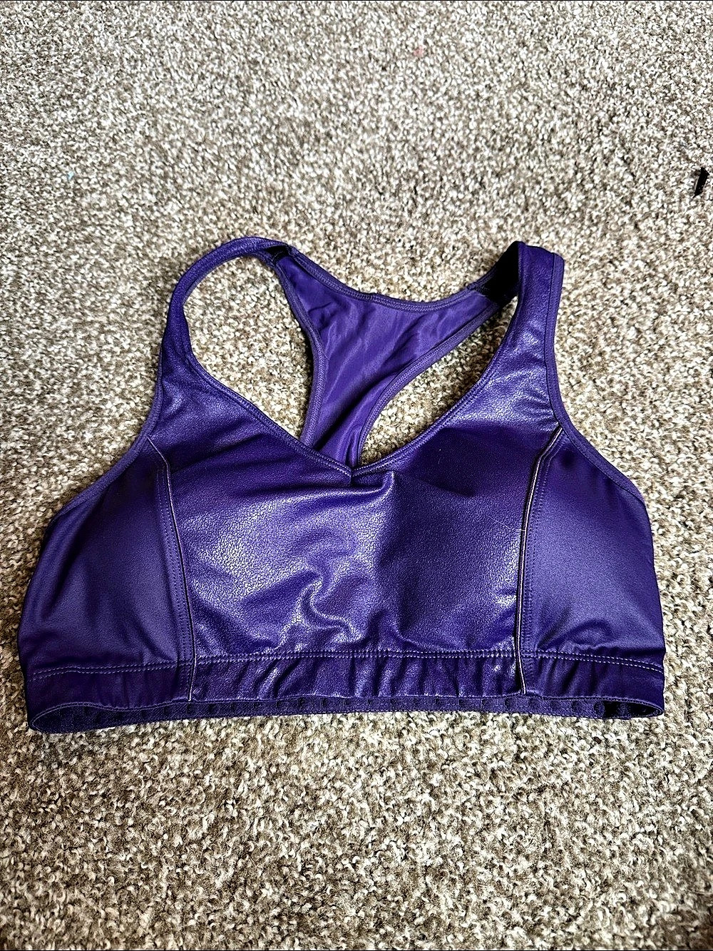 Moving Comfort Women's Sports Bra Purple Medium
